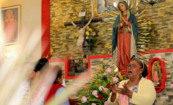 Pobladores de Monseñor Lezcano celebran a la Virgen de Guadalupe