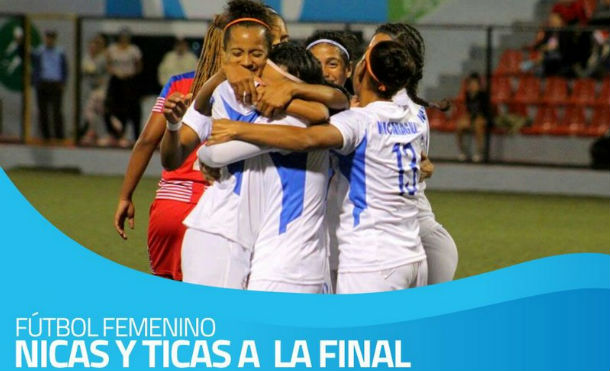 Nicaragua clasifica a la final del fútbol femenino en JDC2017