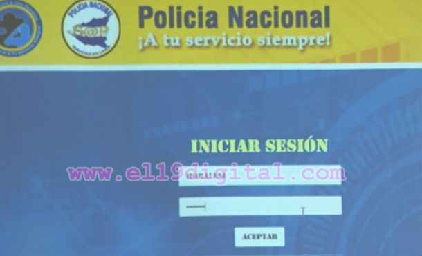 Policía Nacional llama a utilizar los servicios en línea