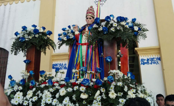 Masaya: Feligresía católica de Catarina celebra a San Silvestre Papa