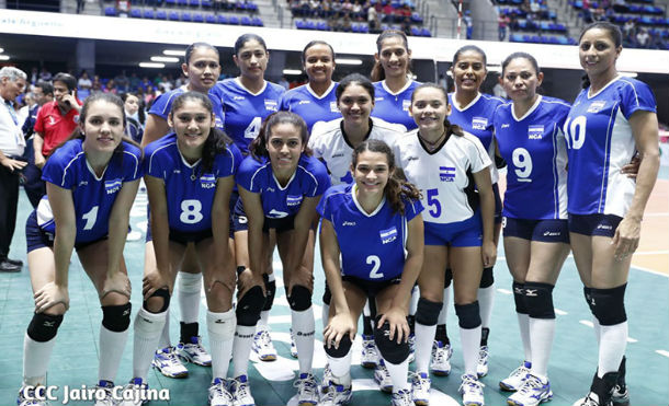 Nicaragua invicta disputará oro en voleibol femenino