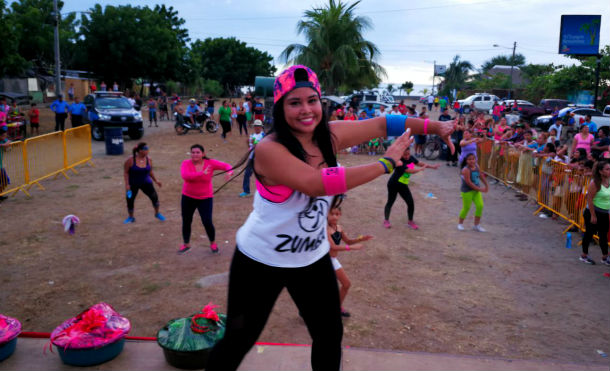 INTUR desarrolla "Zumba Playera - Verano 2017" en Corinto