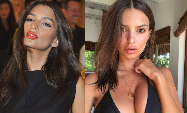 Emily Ratajkowski posa desnuda inspirada en “El nacimiento de Venus”