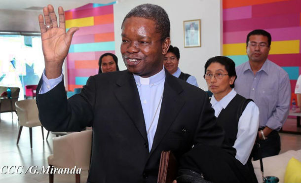 Nuncio Apostólico Fortunatus Nwachukwu dice adiós a Nicaragua