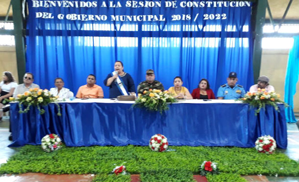 Nueva Guinea: Autoridades municipales toman posesión de sus cargos