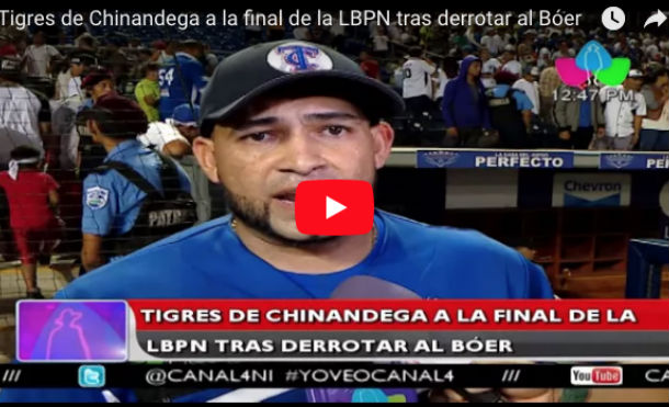 Tigres de Chinandega a la final de la LBPN tras derrotar al Bóer