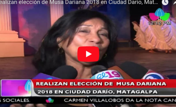 Realizan elección de Musa Dariana 2018 en Ciudad Darío, Matagalpa