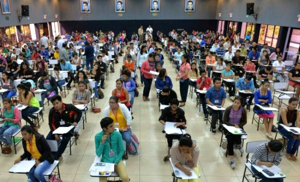 UNAN-Managua realiza examen de admisión