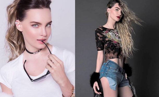 Belinda publica imagen semidesnuda con camiseta mojada y las redes sociales arden