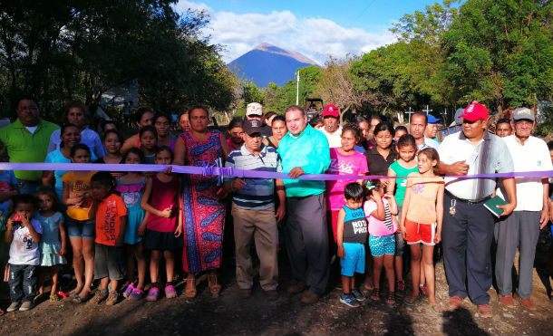 Alcaldía de Chinandega inaugura mejoramiento de camino en ruta volcánica Chonco – San Cristóbal