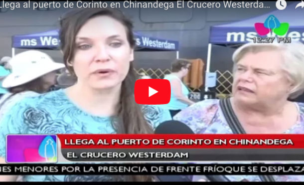 Llega al puerto de Corinto en Chinandega El Crucero Westerdam