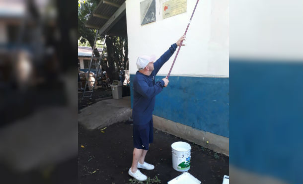 Guardia Costera de Estados Unidos realiza trabajos de voluntariado en Chinandega