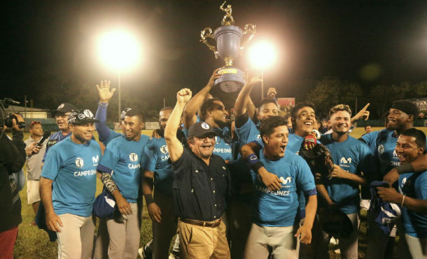 Tigres de Chinandega Campeones de la Liga de Béisbol Profesional