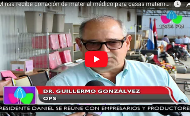 Minsa recibe donación de material médico para casas maternas