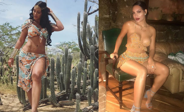 Esta modelo colombiana le realizó un baile sensual a Daddy Yankee