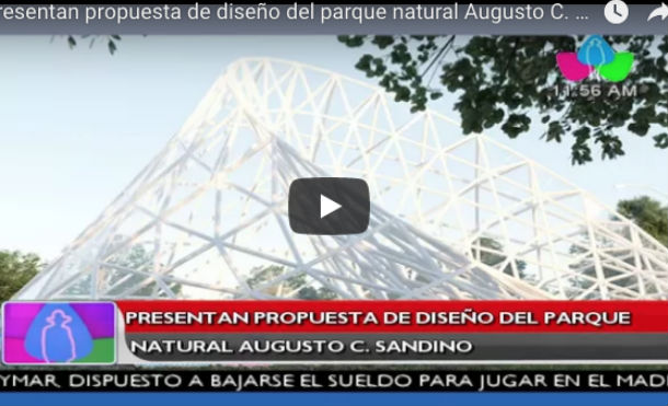 Presentan propuesta de diseño del parque natural Augusto C. Sandino