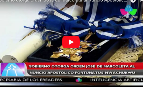 Gobierno otorga orden José de Marcoleta al Nuncio Apostólico Fortunatus Nwachukwu