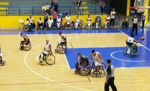 Nicaragua vence al equipo de Panamá en baloncesto en silla de ruedas