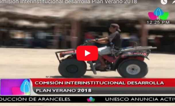 Comisión Interinstitucional desarrolla Plan Verano 2018