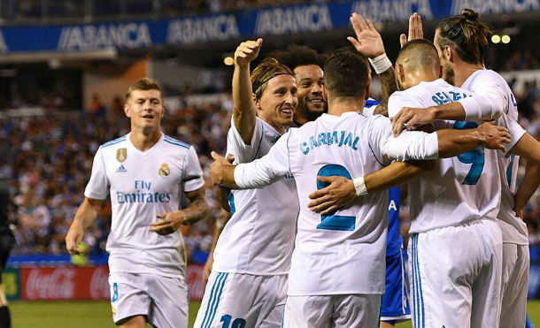 El Madrid golea al Deportivo y recupera la confianza en LaLiga