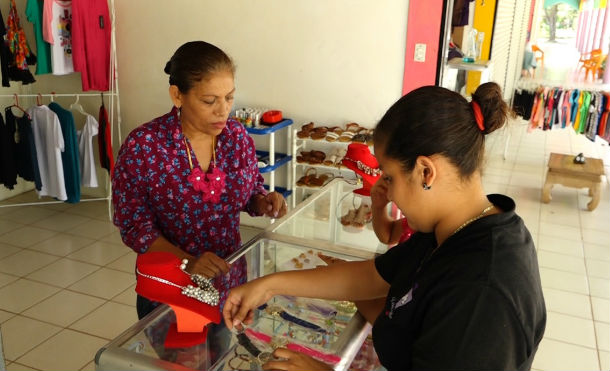 Bisutería CIMANT un emprendimiento exitoso en San Jorge, Rivas