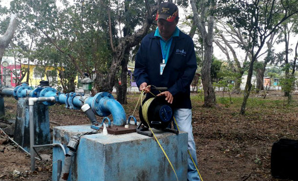 ENACAL monitorea pozos de agua potable en el departamento de Madriz