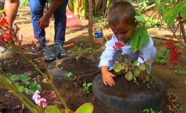 Cultivan el amor a la madre tierra en los niños del municipio de Nindirí