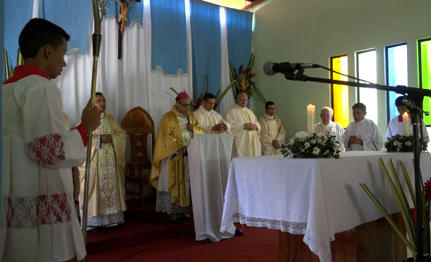 Fieles católicos de Ocotal inauguran Parroquia Nuestra Señora de Lourdes