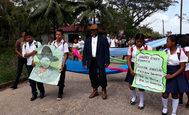 Nicaragua entera rindió honores al General Sandino