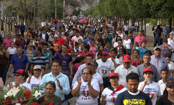 Nicaragua entera rindió honores al General Sandino