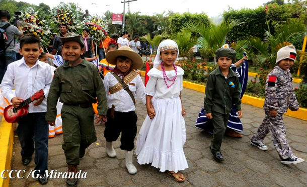 ¡Cuánta fuerza para conmemorar a Sandino!