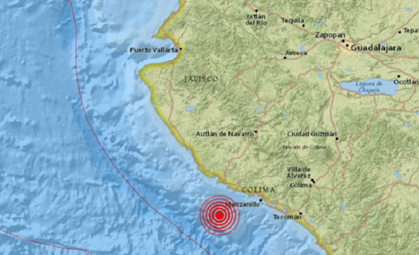 Sismo de magnitud 6 se registra en México