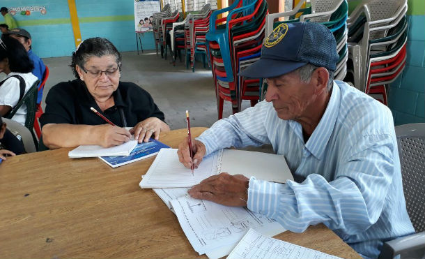 Adultos mayores de Matagalpa inician ciclo de alfabetización