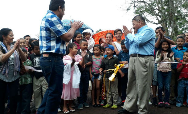 Gobierno Sandinista inaugura 5 kilómetro de caminos en la comunidad La Bonanza, en El Tuma La Dalia