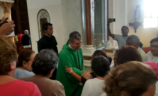 Basílica de San Sebastián en Diriamba tiene nuevo Párroco