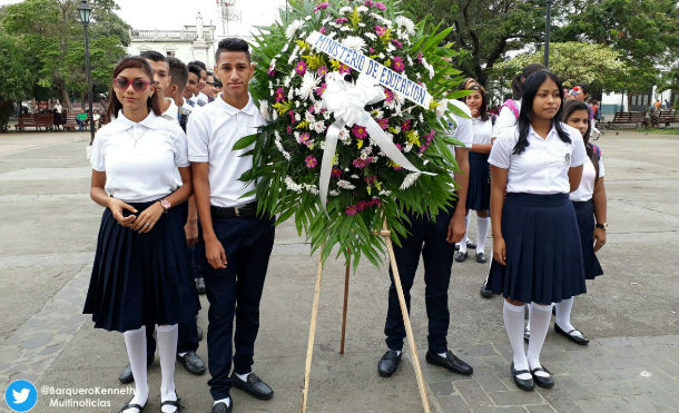 León conmemora el 102 aniversario del paso a la inmortalidad de Rubén Darío