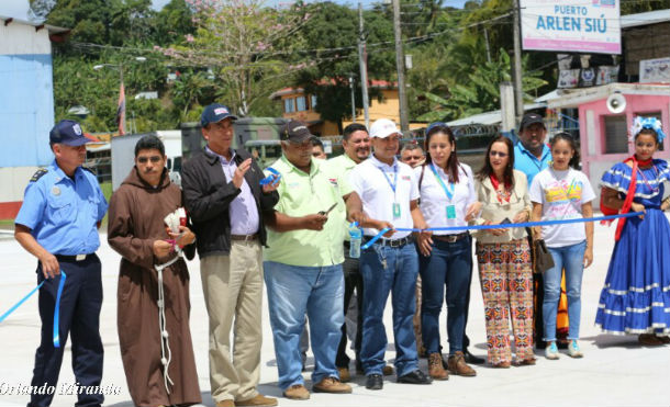 EPN inauguró obras de mejoramiento en el puerto de El Rama