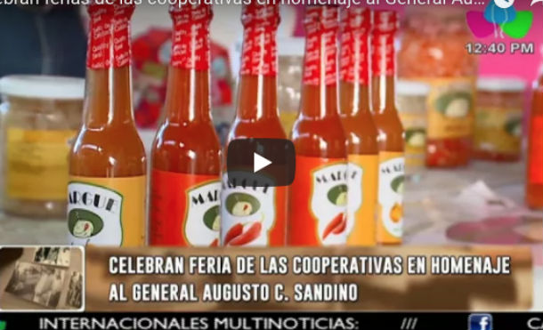 Celebran feria de las cooperativas en homenaje al General Augusto C. Sandino