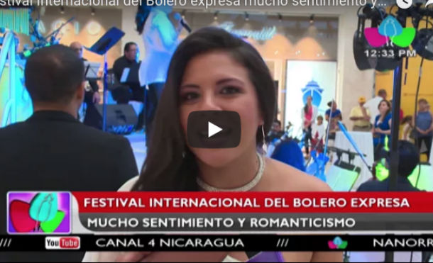 Festival Internacional del Bolero expresa mucho sentimiento y romanticismo