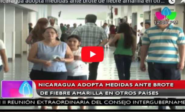 Nicaragua adopta medidas ante brote de fiebre amarilla en otros países