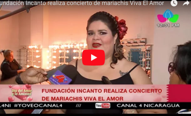 Fundación Incanto realiza concierto de mariachis Viva El Amor