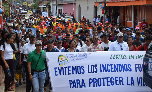 Realizan lanzamiento de campaña contra incendios forestales y agropecuarios en el departamento de Granada