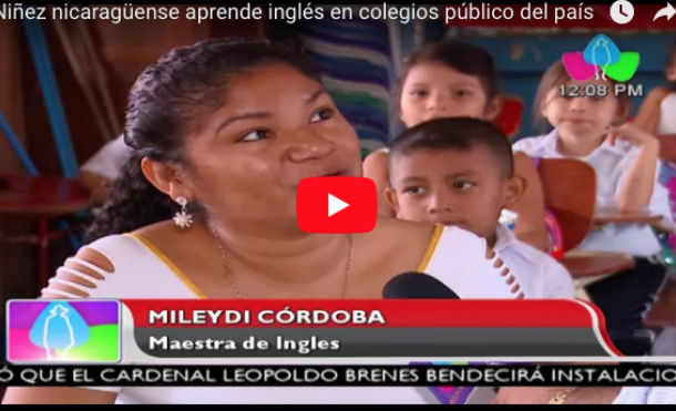 Niñez nicaragüense aprende inglés en colegios públicos del país