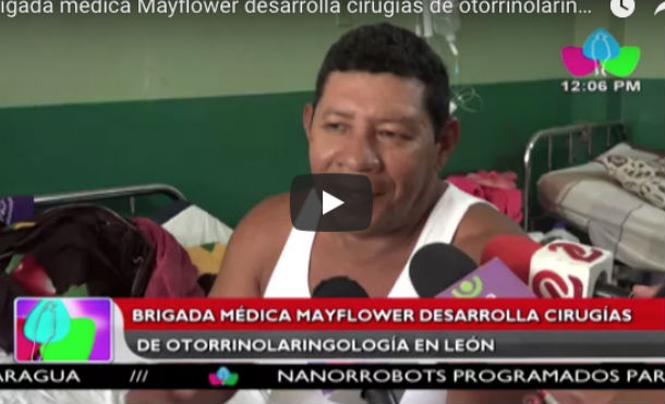 Brigada médica Mayflower desarrolla cirugías de otorrinolaringología en León