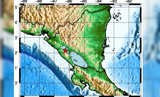 Se registran dos sismos en Managua