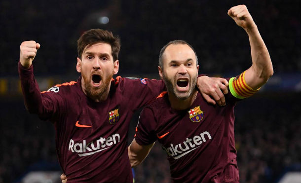 Iniesta y Messi al rescate del Barça