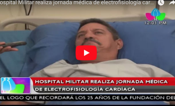 Hospital Militar realiza jornada médica de electrofisiología cardíaca