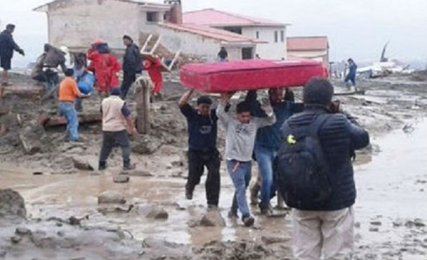 Lluvias en Bolivia dejan 3 muertos y cinco desaparecidos