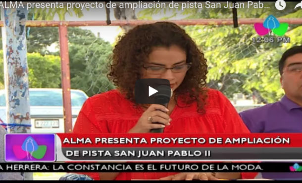 ALMA presenta proyecto de ampliación de pista San Juan Pablo II