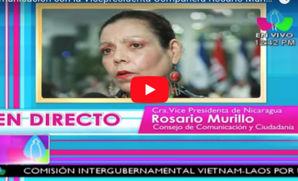 Comunicación con la Vicepresidenta Compañera Rosario Murillo, 05 de Febrero 2018